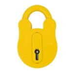Fire Brigade FB14 Open Shackle Yellow Contract Padlock